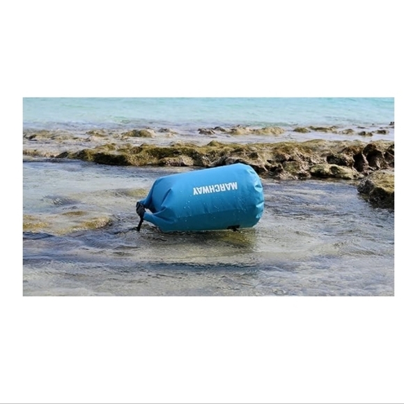 MARCHWAY Pink Waterproof Dry Bag Backpack - 10L - Picture 13 of 16